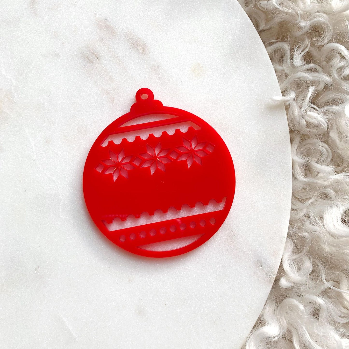 Ugly Sweater Bauble Ornament