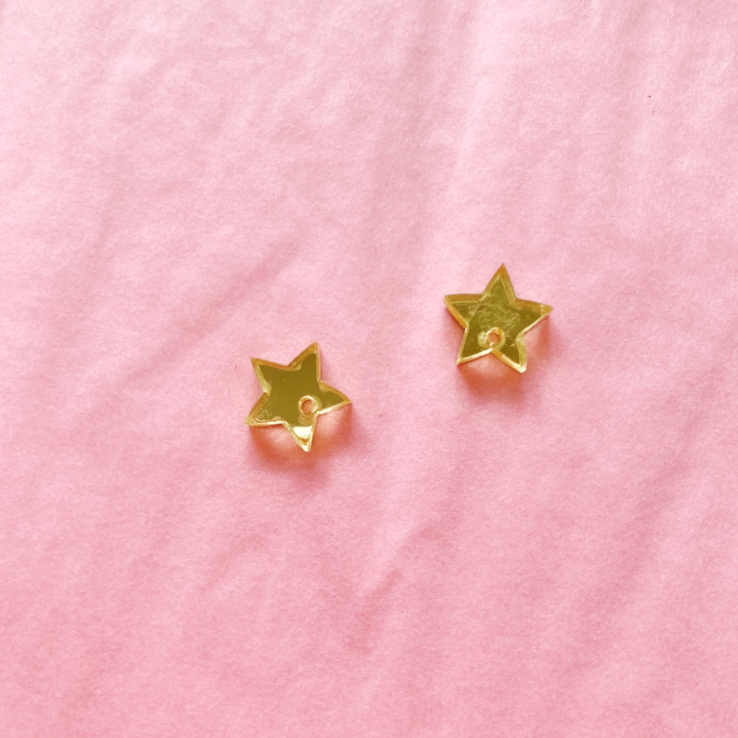 Blank Pair 12mm Stars with hole studs